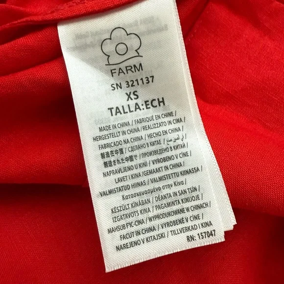 Farm Rio Red Fish Top Maxi Dress - Picture 8 of 13